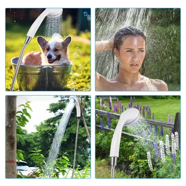 ✨Hot Sale 50% OFF✨Portable Camping Shower with Adjustable Flow🚿