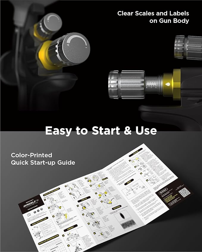 DRIZZLE D1 LVLP Spray Gun