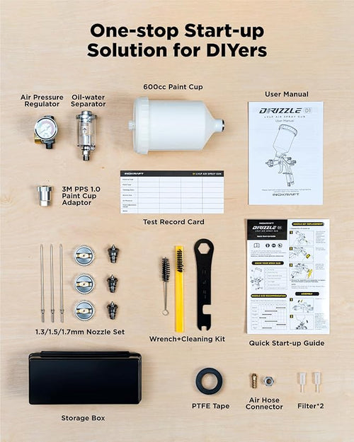 DRIZZLE D1 LVLP Spray Gun